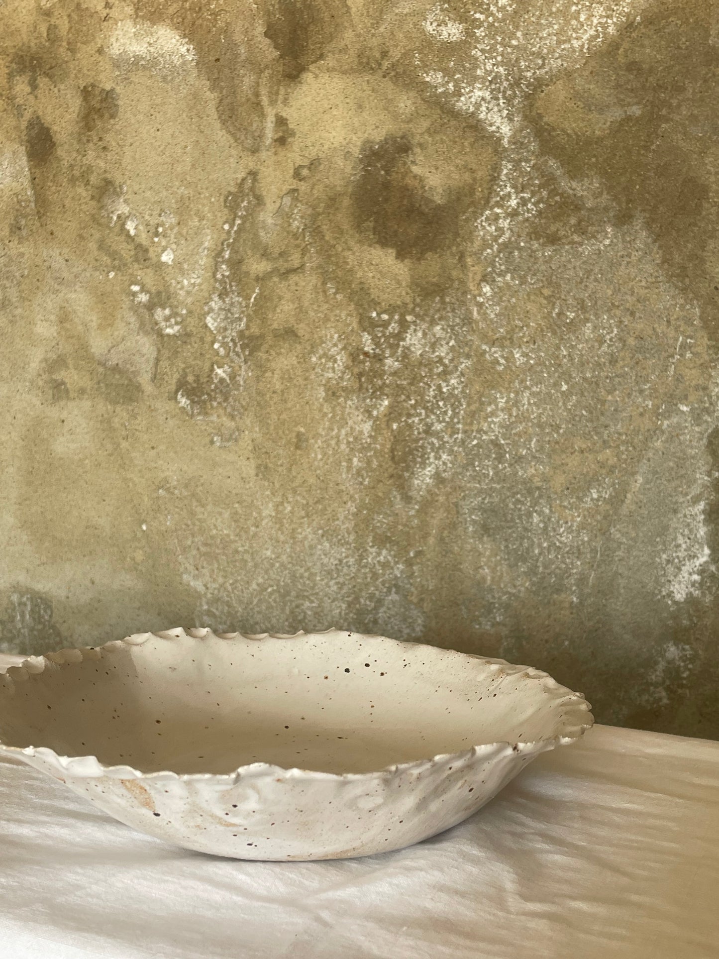 Frilled pasta dish