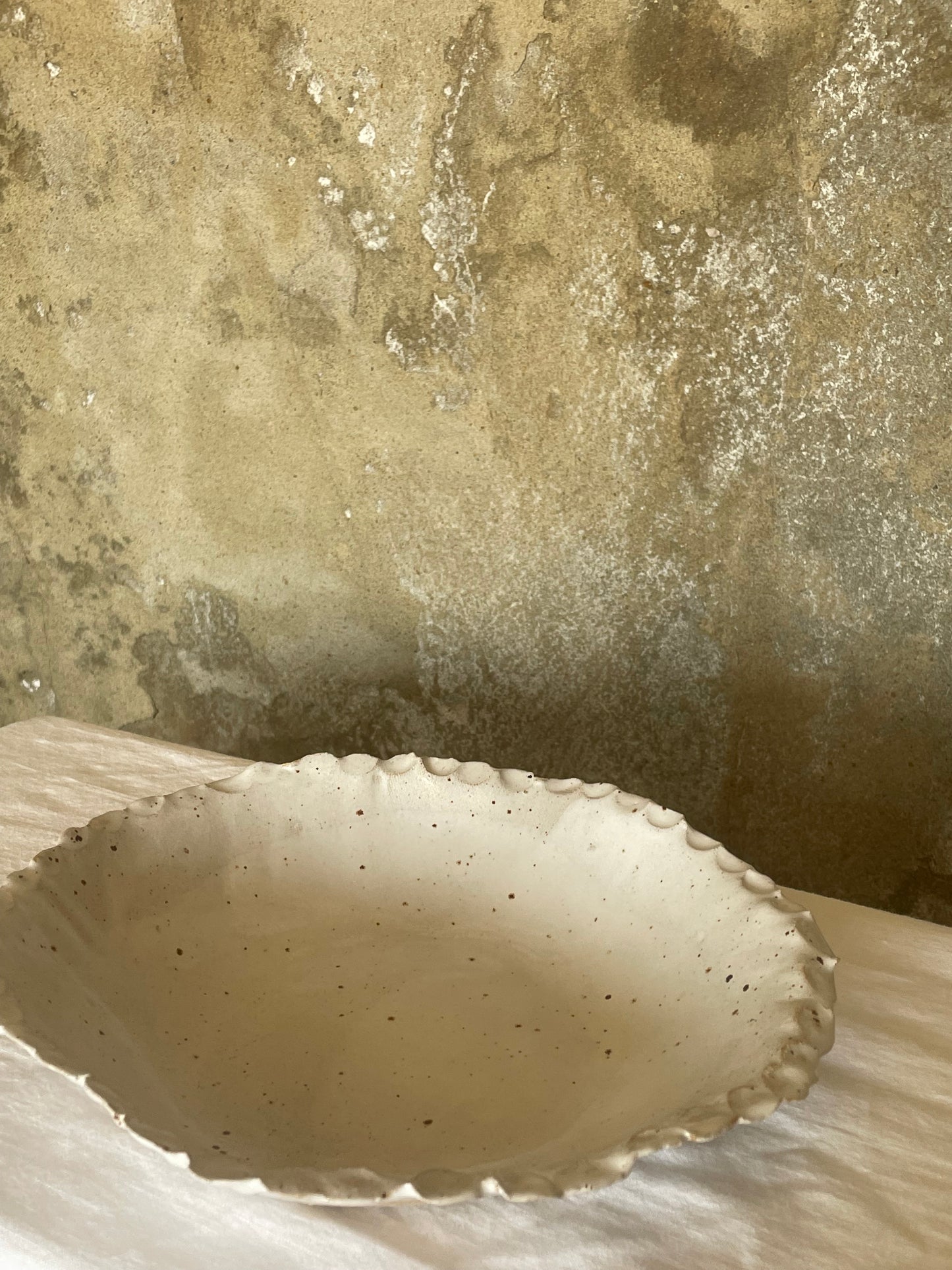 Frilled pasta dish