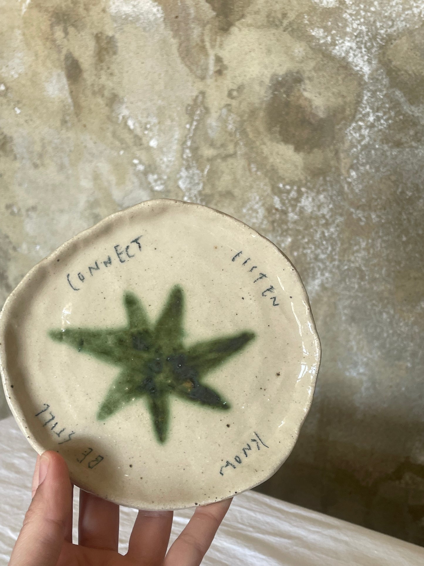 Connect, listen, know, be still snack plate