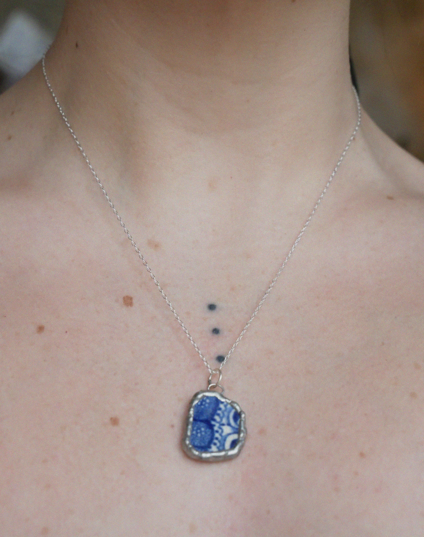 Unique Shell Pendant, Handmade Coastal Jewellery, Portsmouth UK