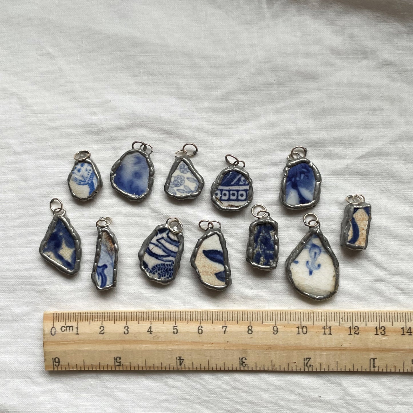 Sea Pottery Pendant, A Treasure from the Shores of Portsmouth