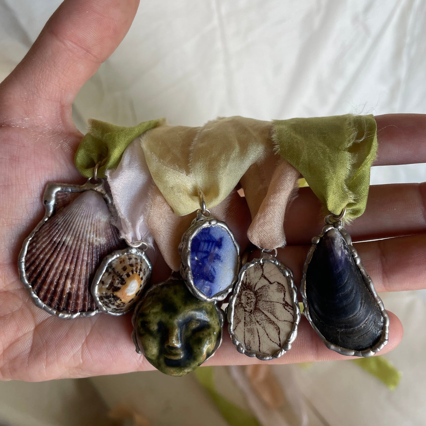 Sea Pottery Pendant, A Treasure from Hampshire