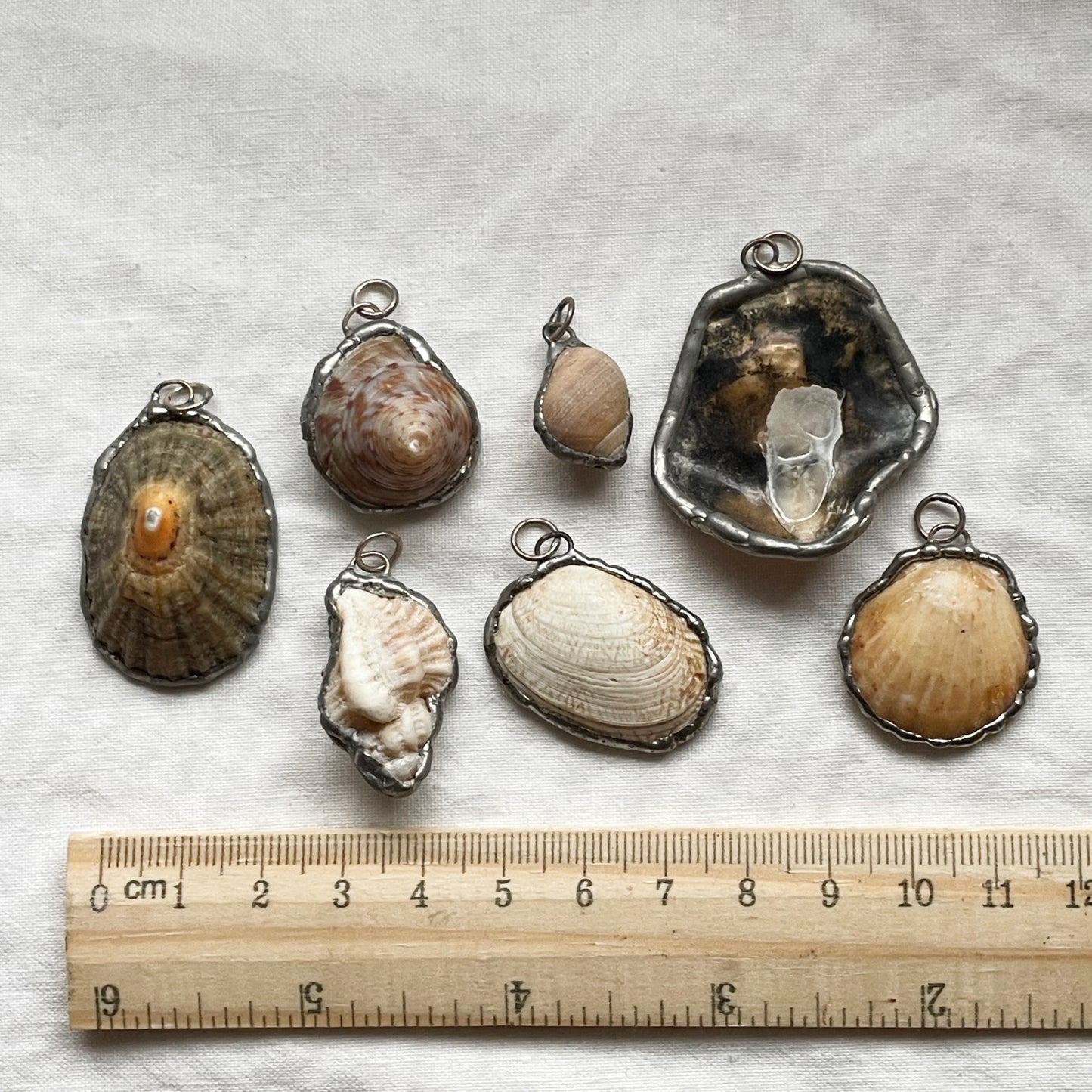 Unique Shell Pendant, Handmade Coastal Jewellery, Portsmouth UK