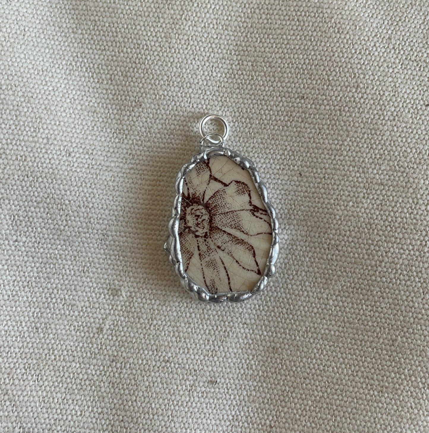 Sea Pottery Pendant, A Treasure from Hampshire
