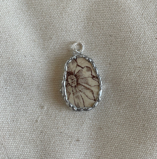 Sea Pottery Pendant, A Treasure from Hampshire